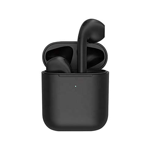 i500 TWS Arie2 1:1 Wireless Earphone 6D Super Bass Separate Use Touch Control (Black)