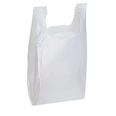 Formosa Poly Corporation 1/8TOTE 1/8 White Plastic T-Shirt Bag - 1000 per case