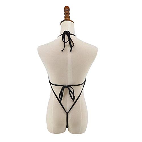 SHERRYLO See Through One Piece Swimsuit High Cut Micro Monokini Bikini Mini Mesh Transparent Bathing Suit