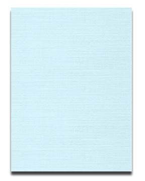 Neenah CLASSIC LINEN 8.5 x 11 Card Stock - Haviland Blue - 80lb Cover - 250 PK