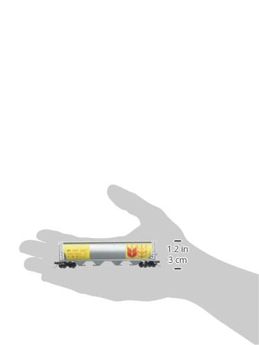 Bachmann Industries Inc. Canadian 4-Bay Cylindrical Grain Hopper Government of Canada - N Scale