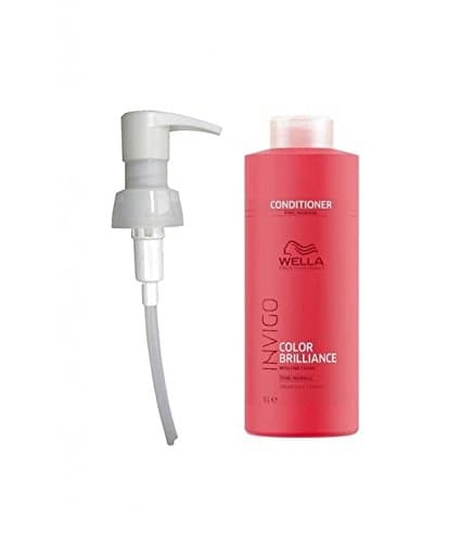 Brilliance Conditioner For Fine Coloured Hair 1000Ml With Pump Dispenser
