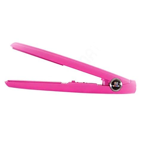Matsuzaki Mini Pink Color Travel Flat Iron with FREE Silicon Clip Pin