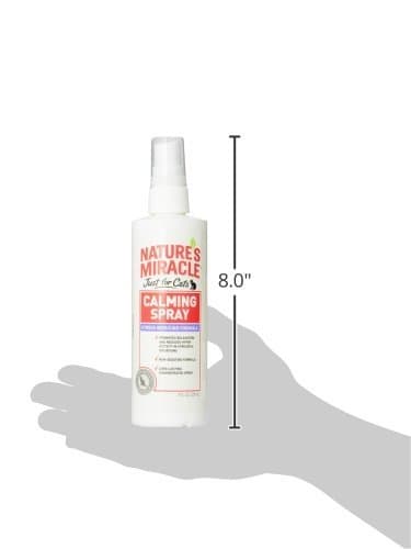 Nature's Miracle Just for Cats Calming Spray Stress Reducing Formula, 8-ounce (P-5780)