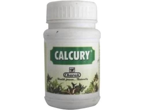 Charak Calcury 40tablets for Urolithiasis Removes Kidney Stones Without Surgery