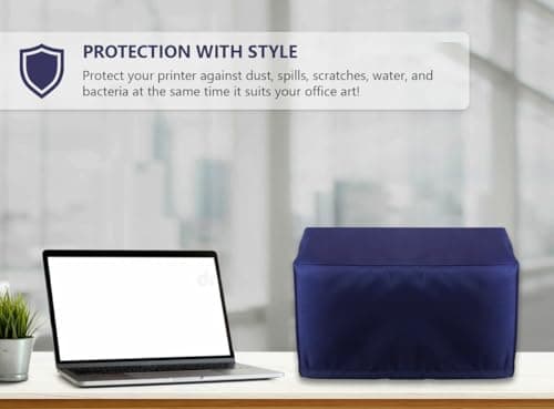 Dust Proof Water-Resistant Printer Cover for Brother HL-L2440DW / HL-L2460DW / HL-L2400D (Blue)