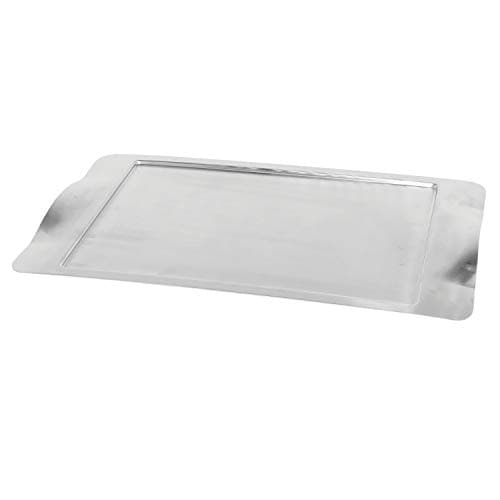 Mod18 Steelworks SM-42 11" x 20" Rectangular Tray, Brushed Stainless