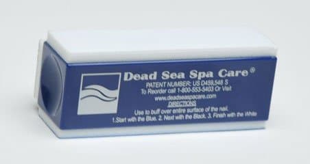 Dead Sea Spa Nail Buffer, Beautiful Natural Shine