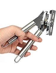 Premium Stainless Steel Manual Can Opener, 8.7 x 2.2inch,Ultra Sharp Blade ,Strong Handle, Easy to Grip,304 Stainless Steel Brushed Finished.