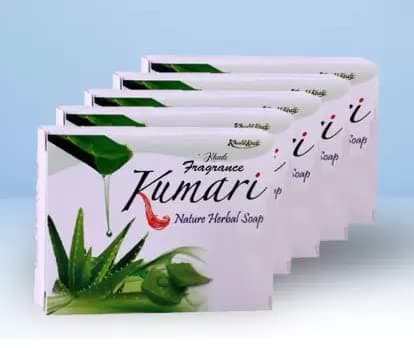 Khadikraft fragrance Kumari soap 100gm - Pack of 5