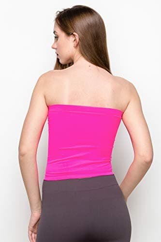 Kurve Medium Length Bandeau Bra Top - UV Protective Fabric UPF 50+ (Made with...