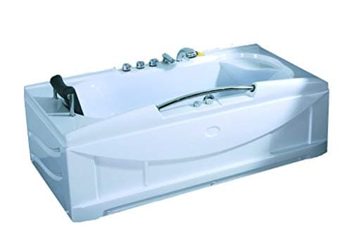 SDI Factory Direct 1 Person Jetted Whirlpool Tub Massage Hydrotherapy Bathtub Tub Indoor 001A Black