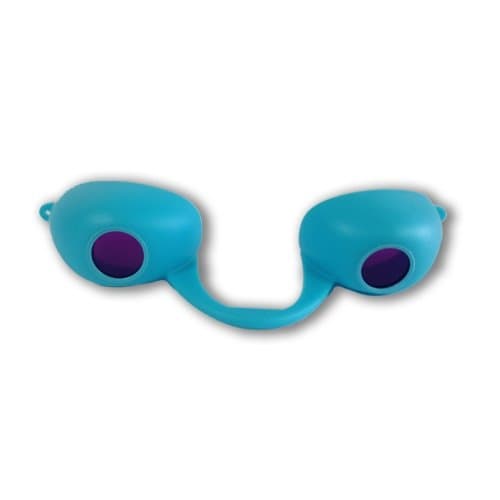 Flex Podz UV Eye Protection Sunbed Tanning Goggles (Blue)