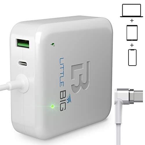 MacBook Pro Charger 61W USB C - Laptop PD Type C Charger Compatible with Late 2016 and UP Apple MacBook Pro 11 inch & 13 inch | Charge Phone, Tablet, Mac from One Plug | Mac Charger Power Adapter