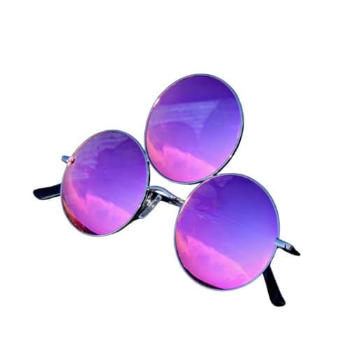 NULOGXThird Eye Sunglasses Polarized UV400 Protection for Men/Women Prince Style for Raves, Festivals, Concerts, Cosplay