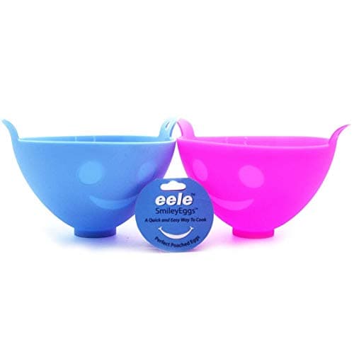 eele Smiley Egg Poacher EELE-POACH-2PACK, Silicone