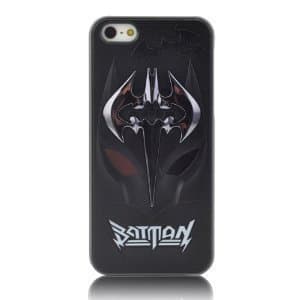 86hero 3D Batman Protective Hard Case For iPhone 5 - Grey Eye/Black