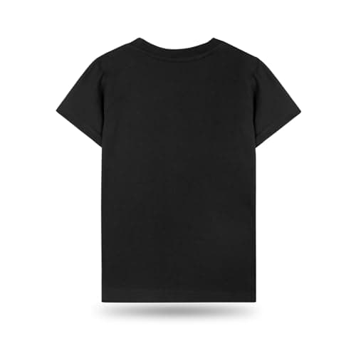 T2F Boys Cotton T-Shirts Pack of 5 |Soft Cotton Breathable Fabric | Half Sleeve Round Neck | Multicolor Casual Wear Combo | Kids Clothing for 2–16 Years