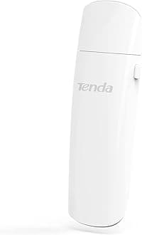 Tenda AC1300 WiFi Dongle – USB 3.0 Mini Dual Band WiFi Adapter for PC/Desktop/Laptop, Supports Windows 11/10/8.1/8/7/XP, Linux, Mac OS X 10.6-10.12 (U12)