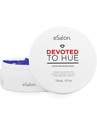 eSalon Color Enhancing Hair Mask (Color Safe) Devoted to Hue - Blonde Neutralizer (4 fl oz)
