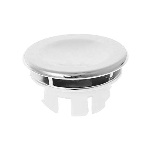 1 Paris + 1 Helsinki Superb quality TROVE HOUSE BRAND Bathroom Basin / Sink Overflow Covers Inserts in Chrome Colour (12 designs available)