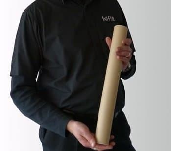 100 x A2 Postal Tubes 38.1mm x 450mm with plugs - Next working day delivery