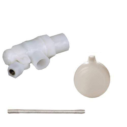 Water Cooler Ball Set/Float Valve Set, Comes with Ball, Aluminium Road,and PVC Float Set- 15 x 20mm -(BC-02,1301,BP-02)