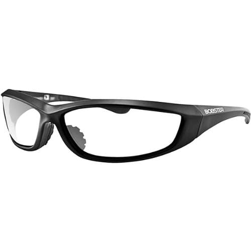Bobster Charger Designer Sunglasses,OS,Clear/Black