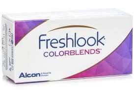 Freshlook Colorblends Color Lens-2 Lens (GREEN, -3.75)