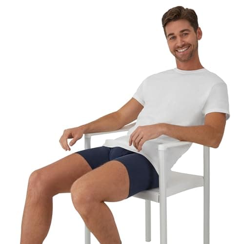 Hanes Men's Underwear Boxer Briefs Pack, Cool & Breathable Cotton Moisture-Wicking Underwear for Men, No Ride Up