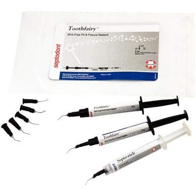 Toothfairy Pit & Fissure Sealant Kit Light Cure White Opaque No BPA Each