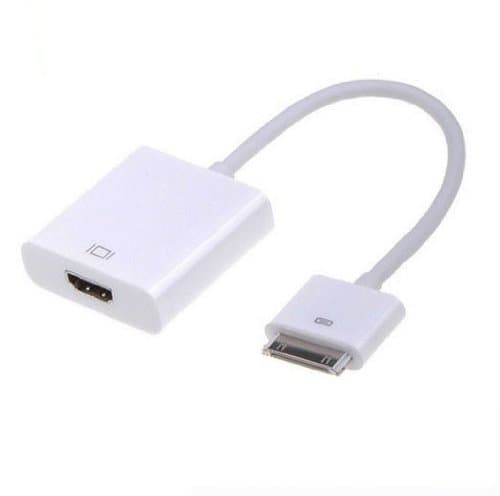 30 Pin Dock Connector to HDMI Adapter Connection Cable for iPad 2 3 iPhone 4 4S