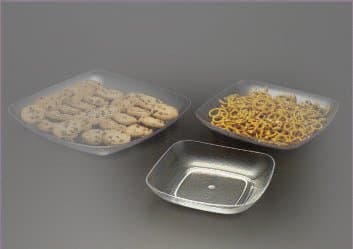 Small Square Dish and Snack Tray (Acrylic)