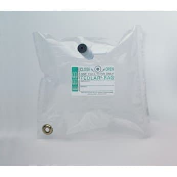 ESS GD0707-7000 Sampling Bags With Combination Valve, 1l
