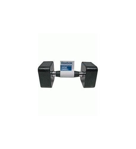 Reebok 05-55122 SQUARE RUBBERCOATED CHROME DUMBBELLS