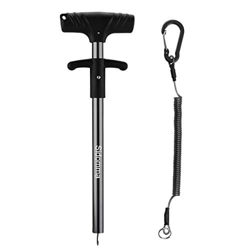 Sidomma Fish Hook Remover, Pro Fishing Hook Remover Tool Fishing Gear Fishing Accessories for Flyfishing Ice Fishing,Kayak Fishing Both Saltwater and Freshwater Fishing Gifts for Men