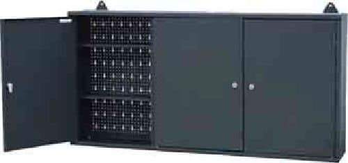 US PRO METAL GARAGE STORAGE CUPBOARD TOOL CHEST TOOL BOX 3 CUPBOARD