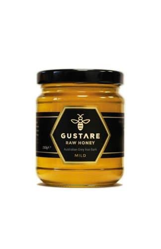Gustare Mild Australian Grey Iron Bark Mono Floral Raw Honey, 250 g