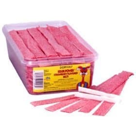 Sour Power Strawberry Belts 150CT