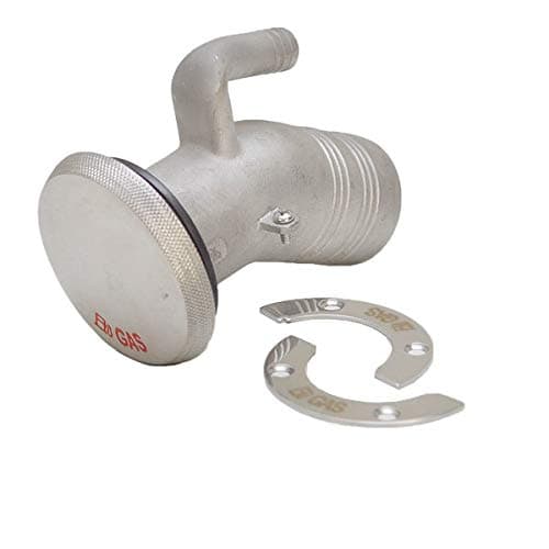 Southco Boat Gas Deck Fill M7-23-9106909 | 30 Degree Vented 2 Inch
