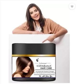 kerae Botox creamy hair spa for Extra dry, damage and Chemically (200 g)