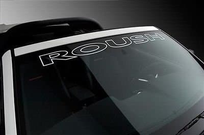 Roush Mustang Windshield Banner - Window Banner Sticker Decal 40" x 4" : GT, 5.0, 4.6