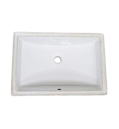 Fairmont Designs S-200WH 20 1/2" Ceramic Undermount Sink in White