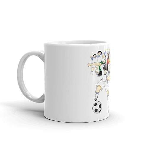 Captain Tsubasa, Olive et Tom, Oliver y Benji, Die tollen Fuballstars, Holly e Benji, Oliver Atom, Kapten Tsubasa Ozora Oozora, Campes, Captain Majid Majed, Mug 11 Oz White Ceramic