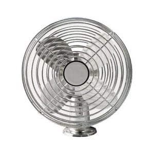 MVP 24 Volt All Metal Dash Fan 6" Diameter Blade Truck Cab RV Horse Trailer