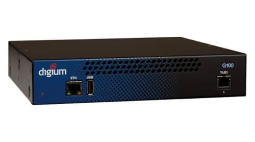 Digium 1G200F Two Span Digital T1/E1/PRI to VoIP Gateway Appliance, North American Power Supply