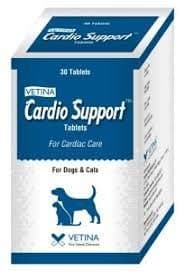 FURRY TAILS VETINA Cardio Support for Healthy Heart of Dogs and Cats (30 Tab)