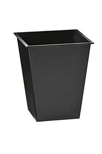 BS‐WPTZ Melrose Trapezoid Wastebasket Liner, Black