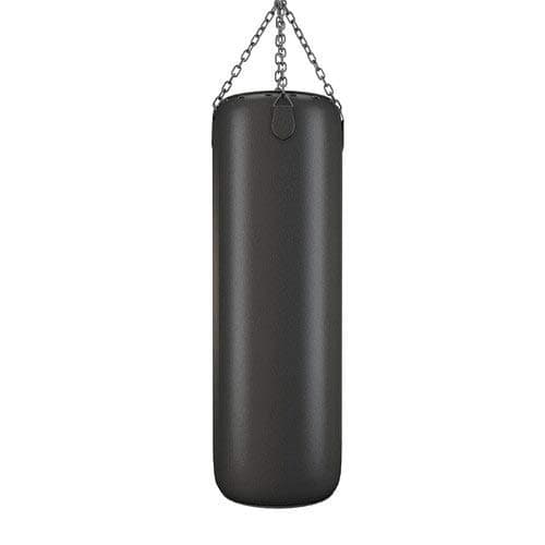 Ankaro Boxing Kit, Black Synthetic Leather Unfilled Punching Bag Kit, Punching Bag Kits, Boxing Bag, Training Bag, Kickboxing Bag with Hanging Chain Branded (Size 7ft,84 Inch)