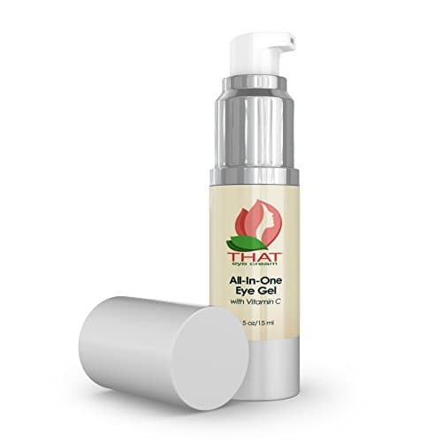THAT Eye Cream for Dark Circles, Under Eye Puffiness and Crow's Feet, All-In-One Eye Gel with Vitamin C Helps You Say Goodbye to Puffy, Tired Looking Eyes